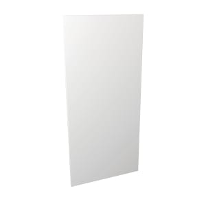 Wickes Madison White Gloss Handleless Appliance Door (A) - 600 x 1319mm