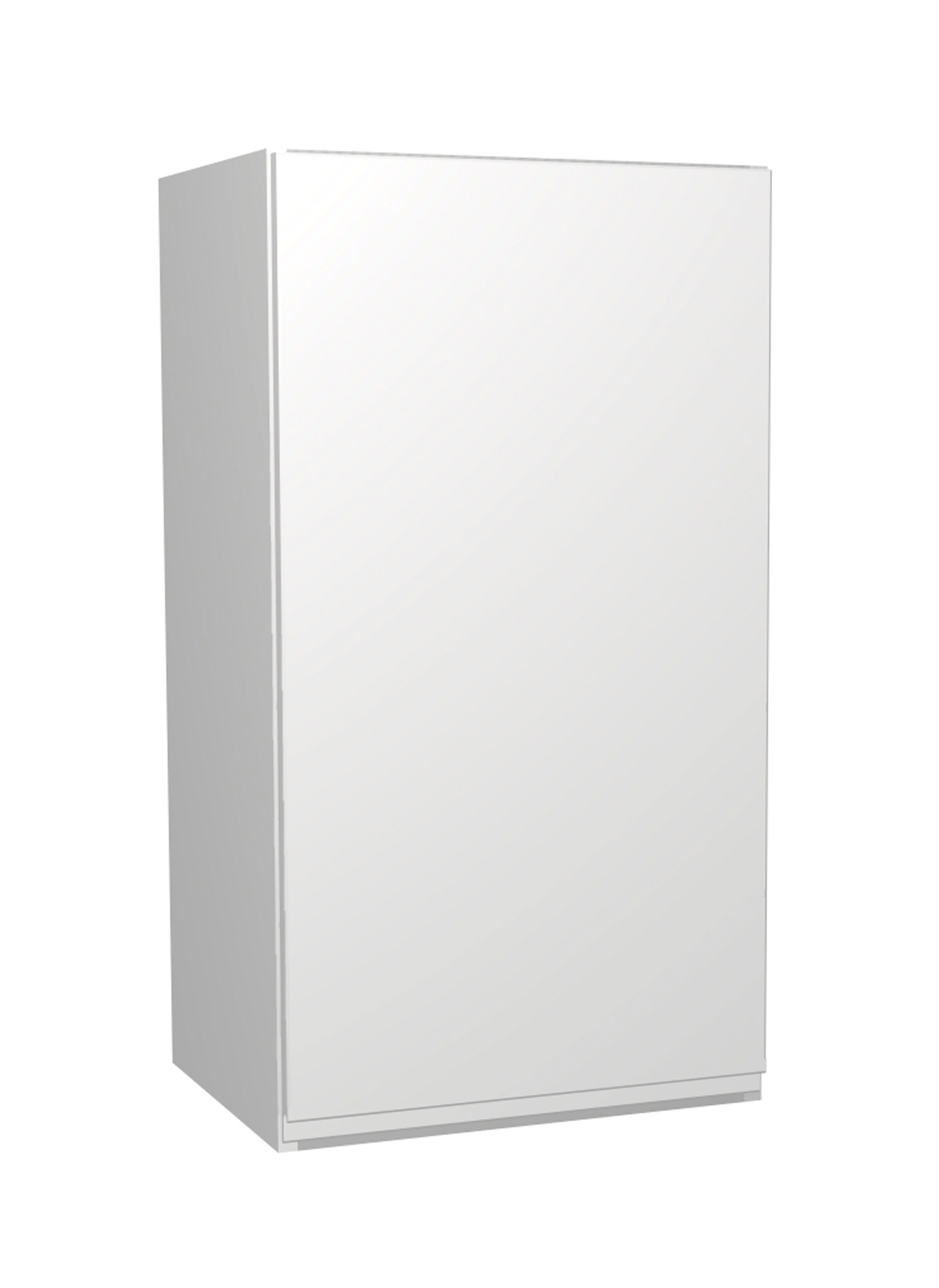 Wickes Madison White Gloss Handleless Wall Unit - 400mm