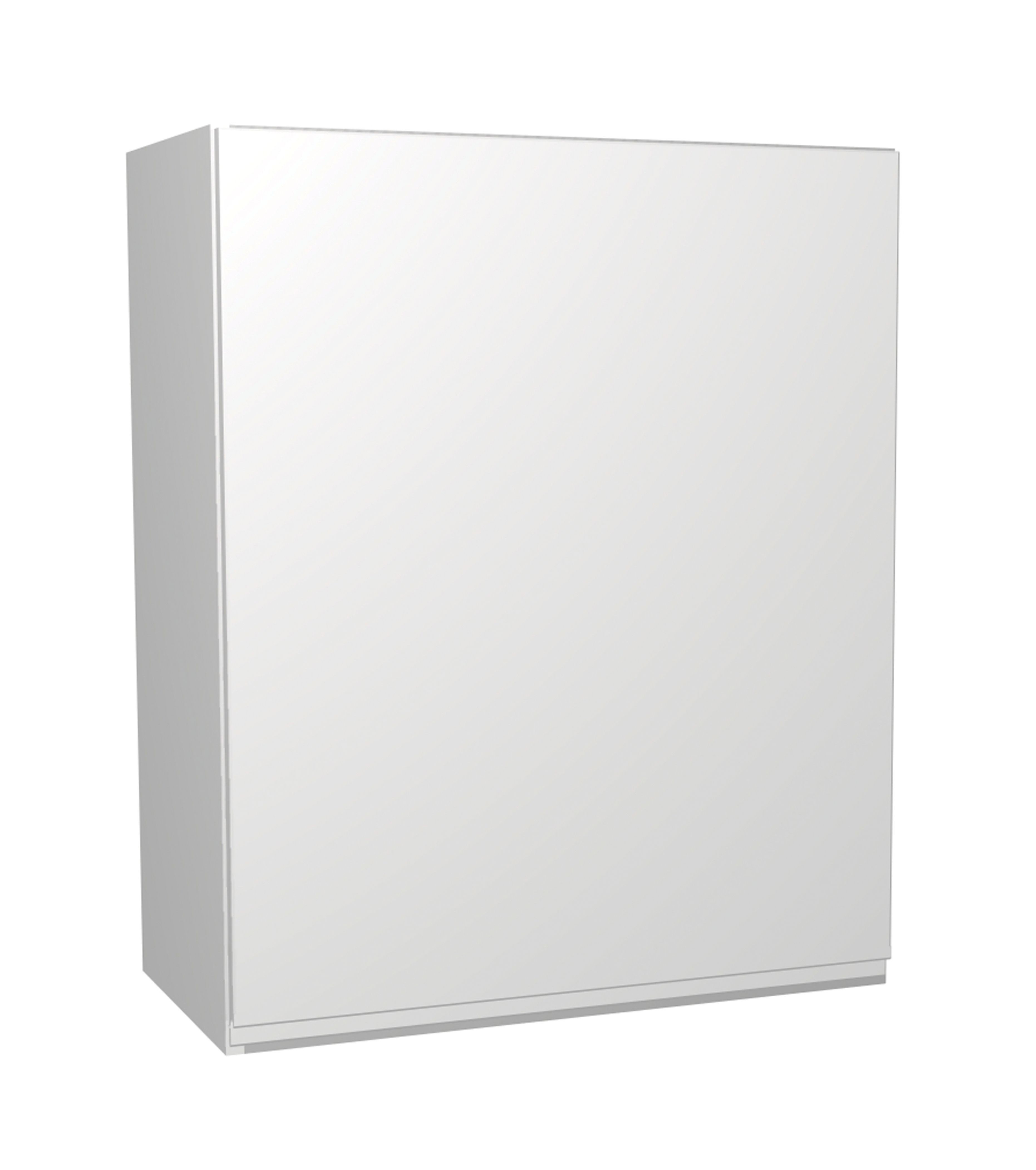 Image of Wickes Madison White Gloss Handleless Wall Unit - 600mm