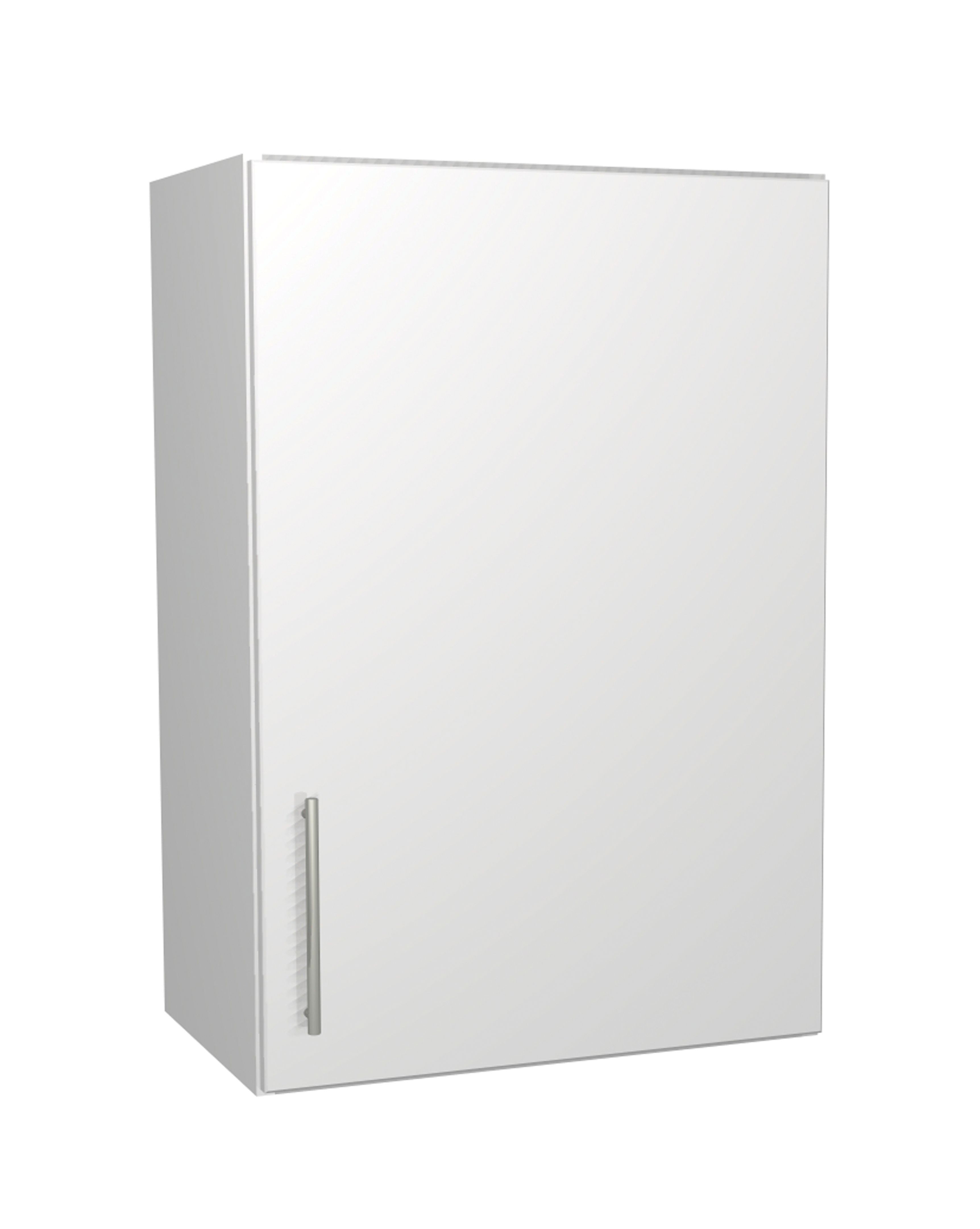 Wickes Orlando White Slab Wall Unit - 500mm