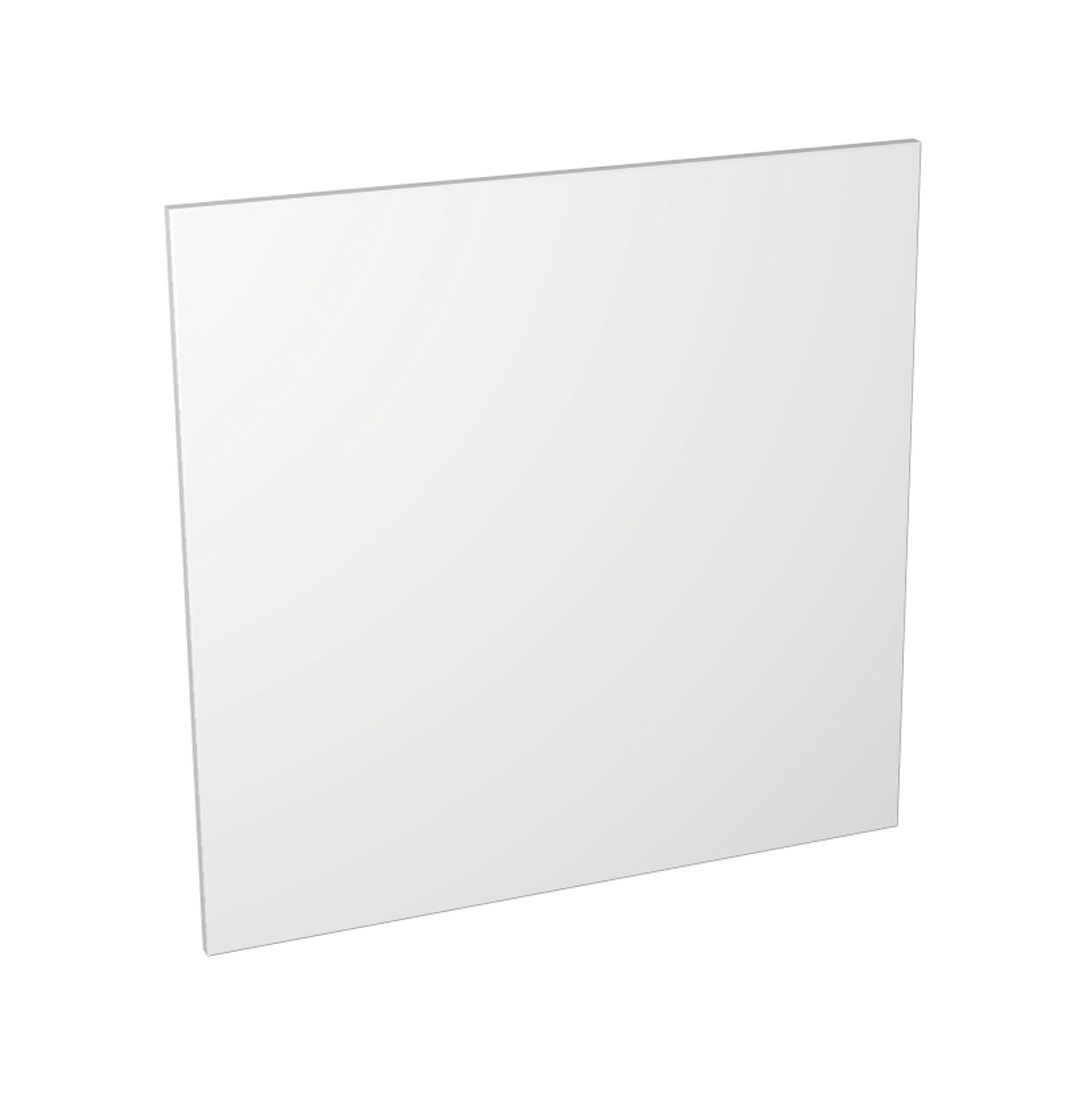 Image of Wickes Dakota White Matt Slab Appliance Door (C) - 600 x 584mm