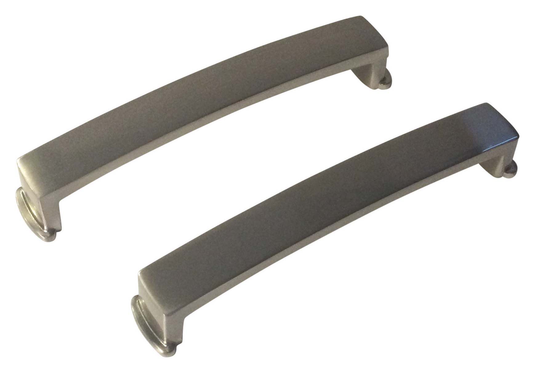 Wickes Ohio Handle Brushed Nickel - Pack of 2