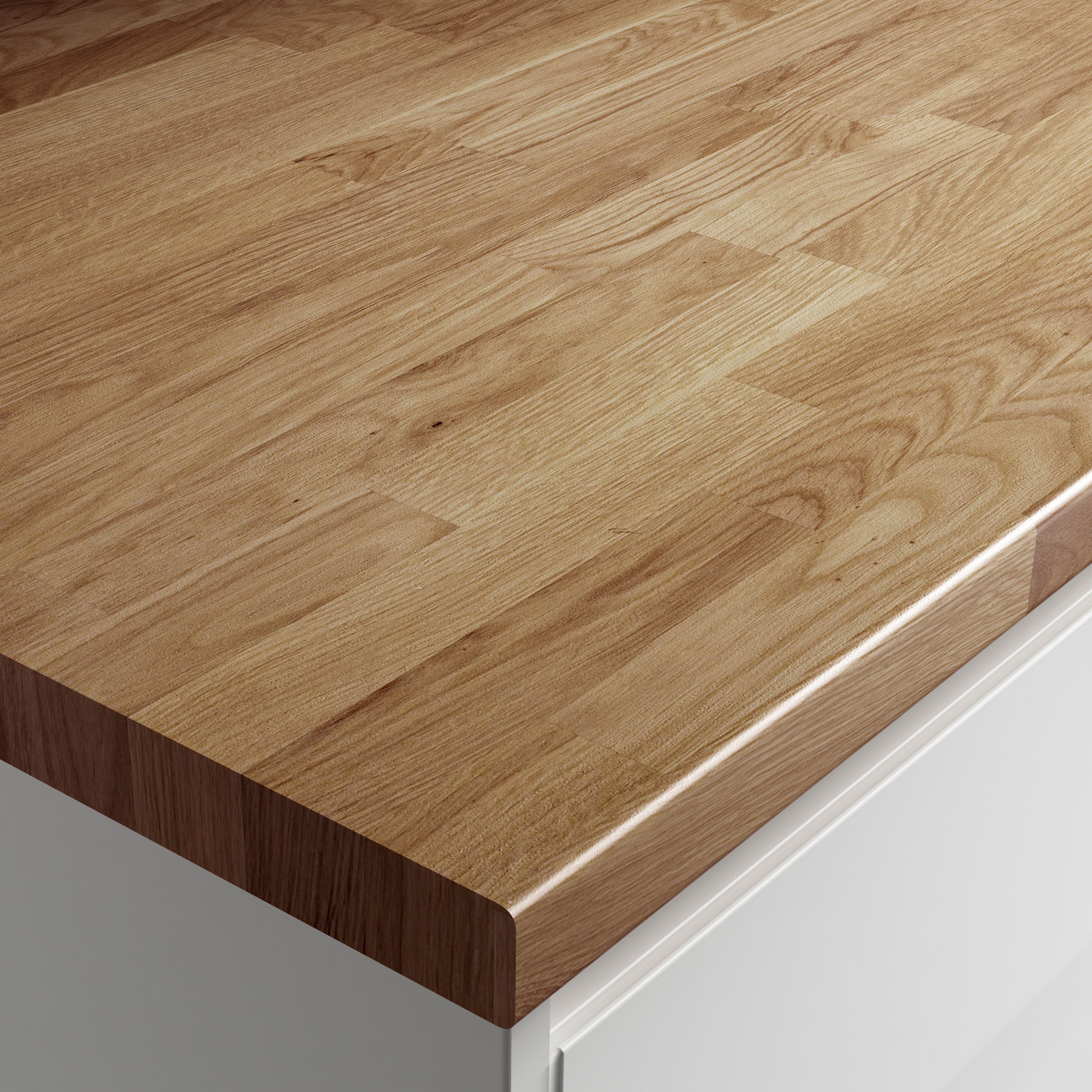 Wickes Colmar Oak Wood Effect Laminate Worktop - 600 x 38 x 3000mm