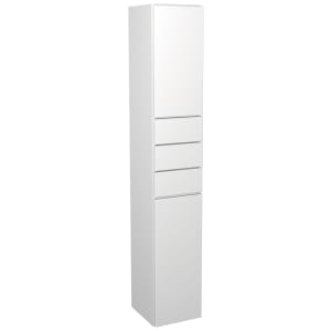 Wickes Vienna White Tower Unit with Drawers - 300 x 1762mm