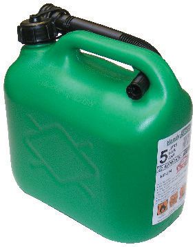 Image of The Handy 5L Plastic Fuel Can - Green