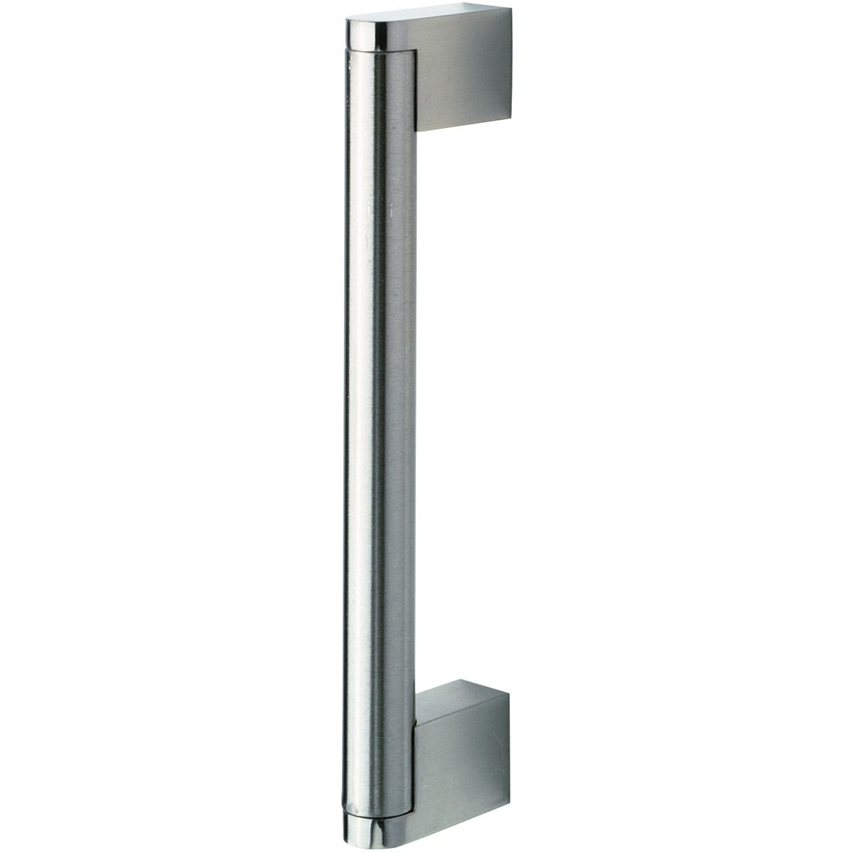 Image of Wickes Stainless Steel Bar Handle for Bathrooms - 160mm