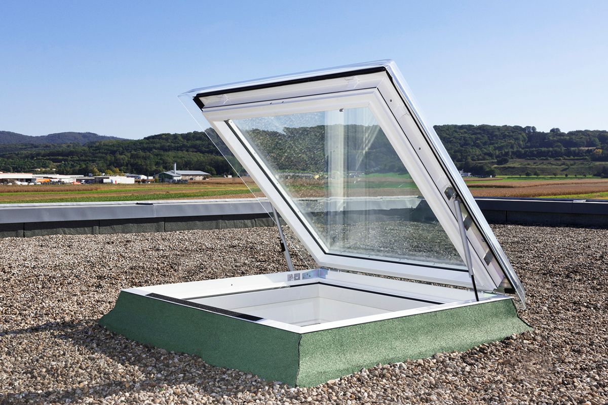Image of VELUX CXP 100100 0473Q Flat Roof Window Base for Access & Escape - 1000 x 100mm