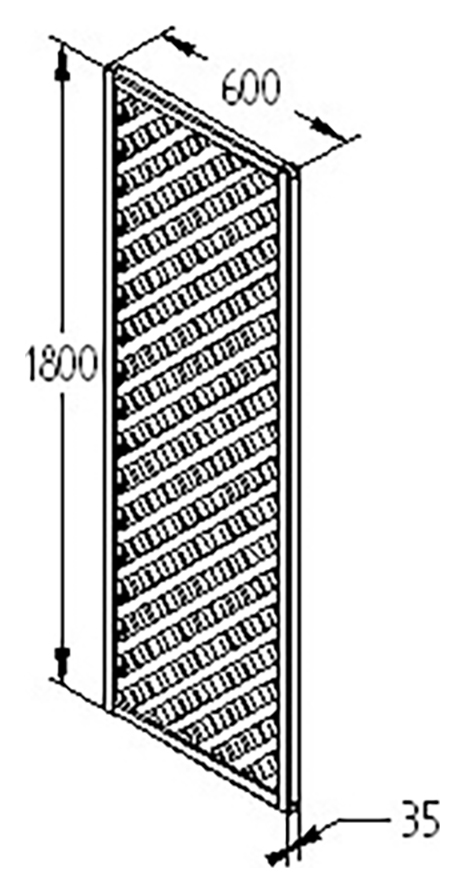 Wickes Diamond Trellis Panel - 600 x 1800mm