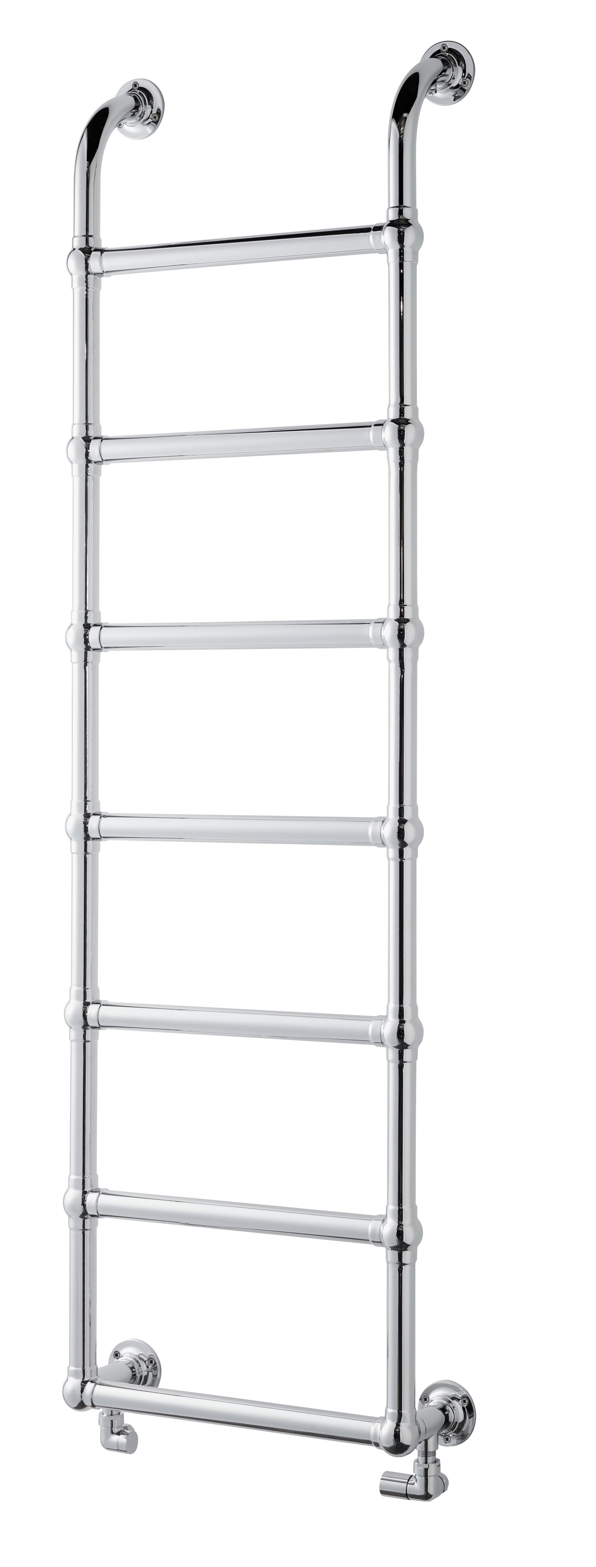Wickes Upton Victorian Chrome Towel Radiator - 900 x 500mm