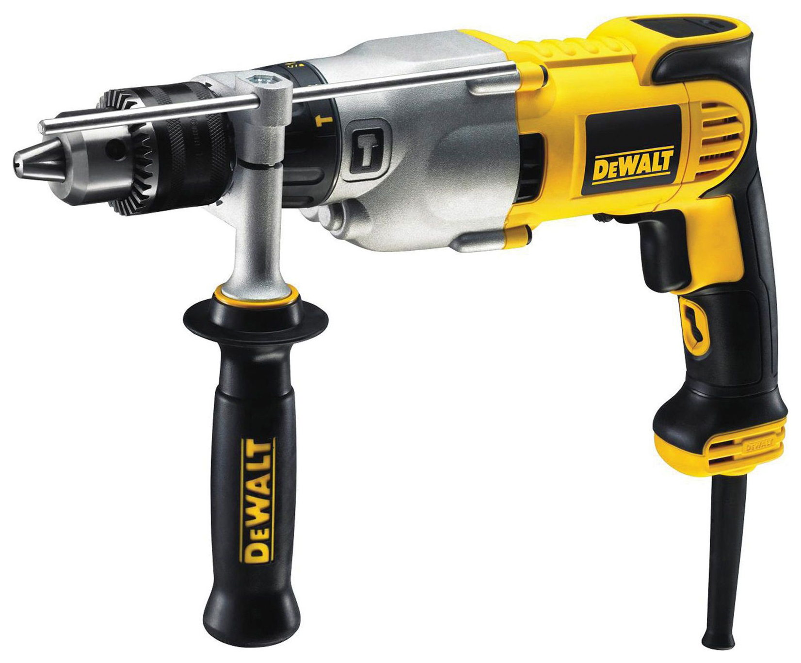 Image of DEWALT D21570K-GB Silver Bullet Corded Diamond Core Drill - 1300W