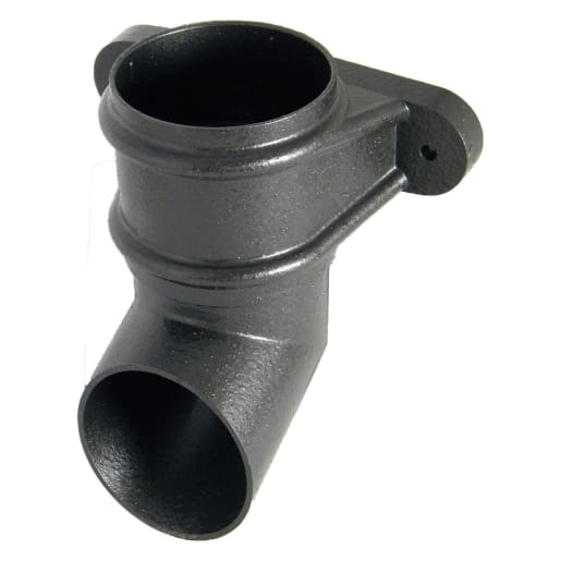 FloPlast 68mm Cast Iron Style Round Line Downpipe