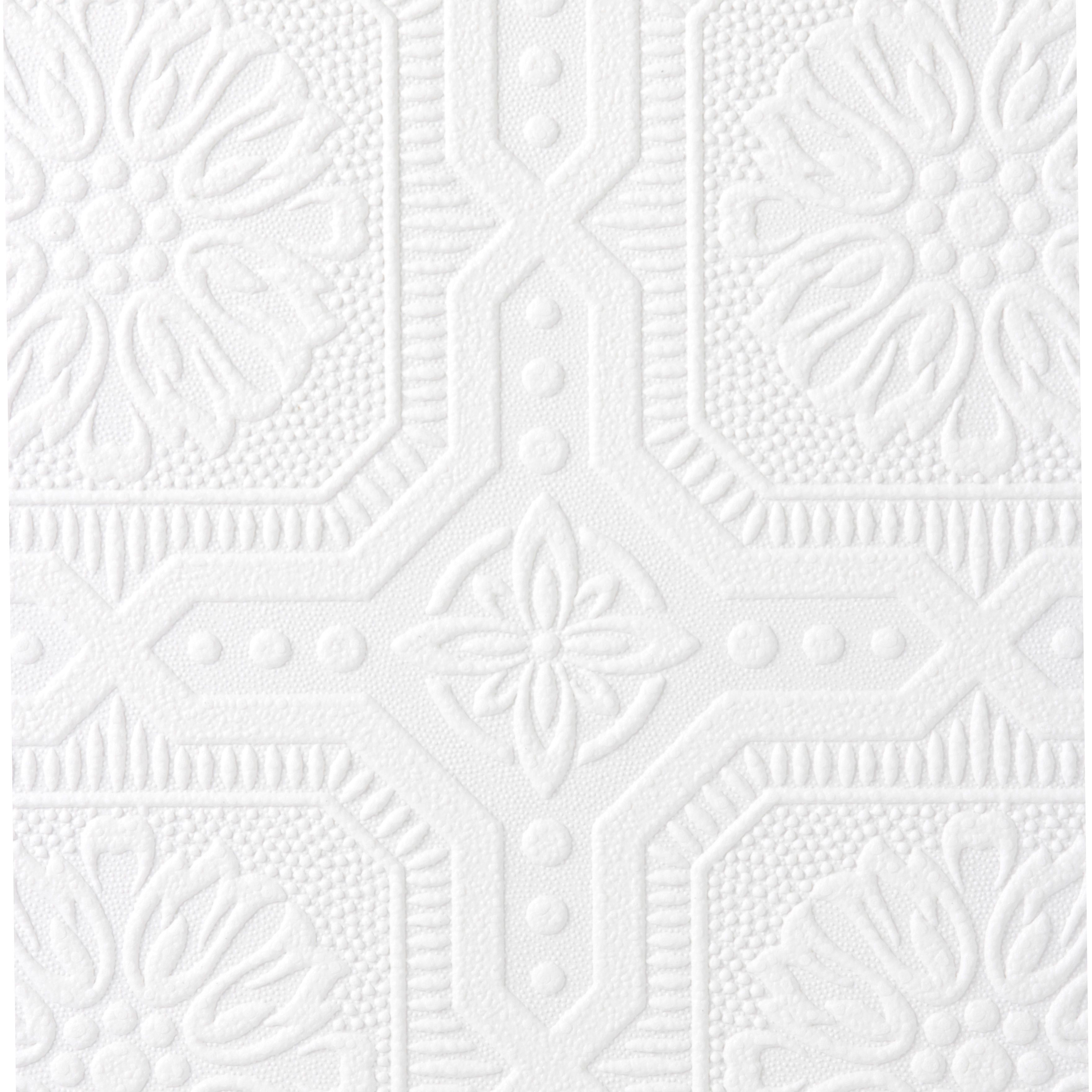 Superfresco Paintable Buckingham Textured White - 10m