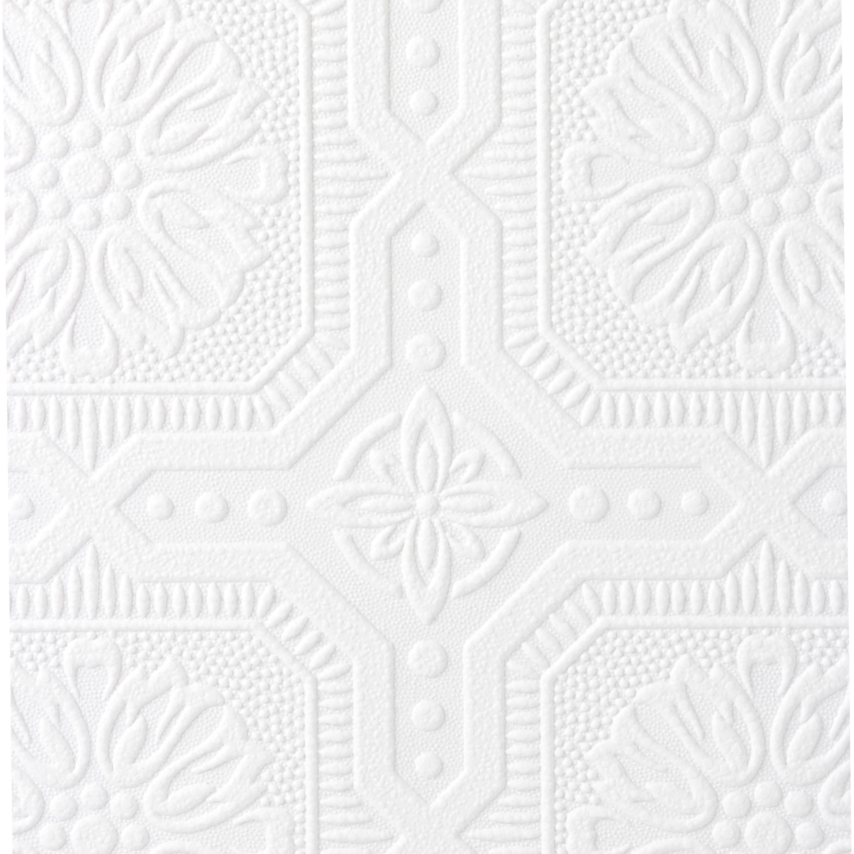 Superfresco Paintable Buckingham Textured White - 10m