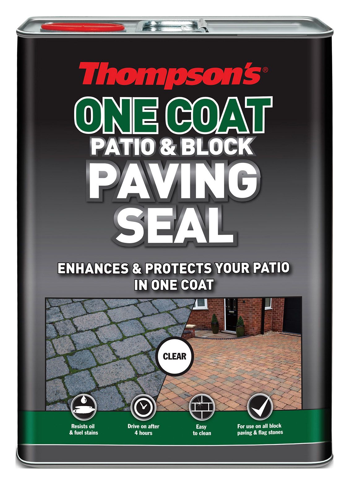 Image of Thompsons One Coat Patio & Paving Sealer 5L