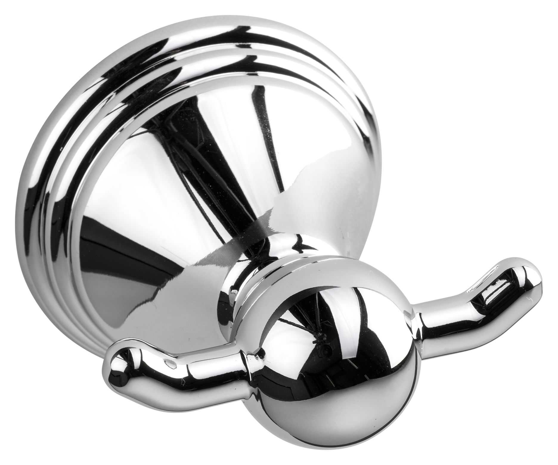 Image of Croydex Westminster Double Robe Hook - Chrome