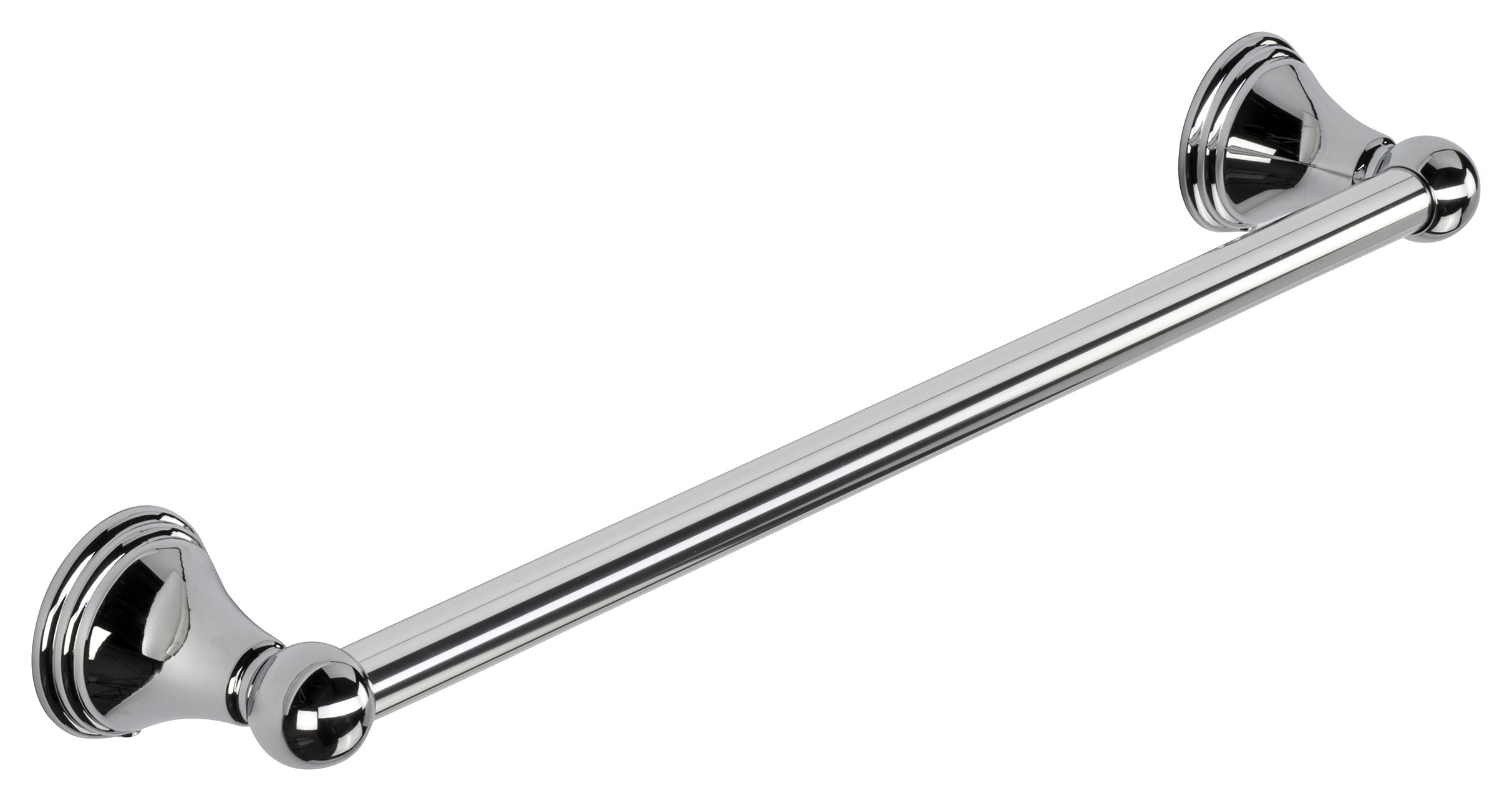 Image of Croydex Westminster Bathroom Towel Rail - Chrome