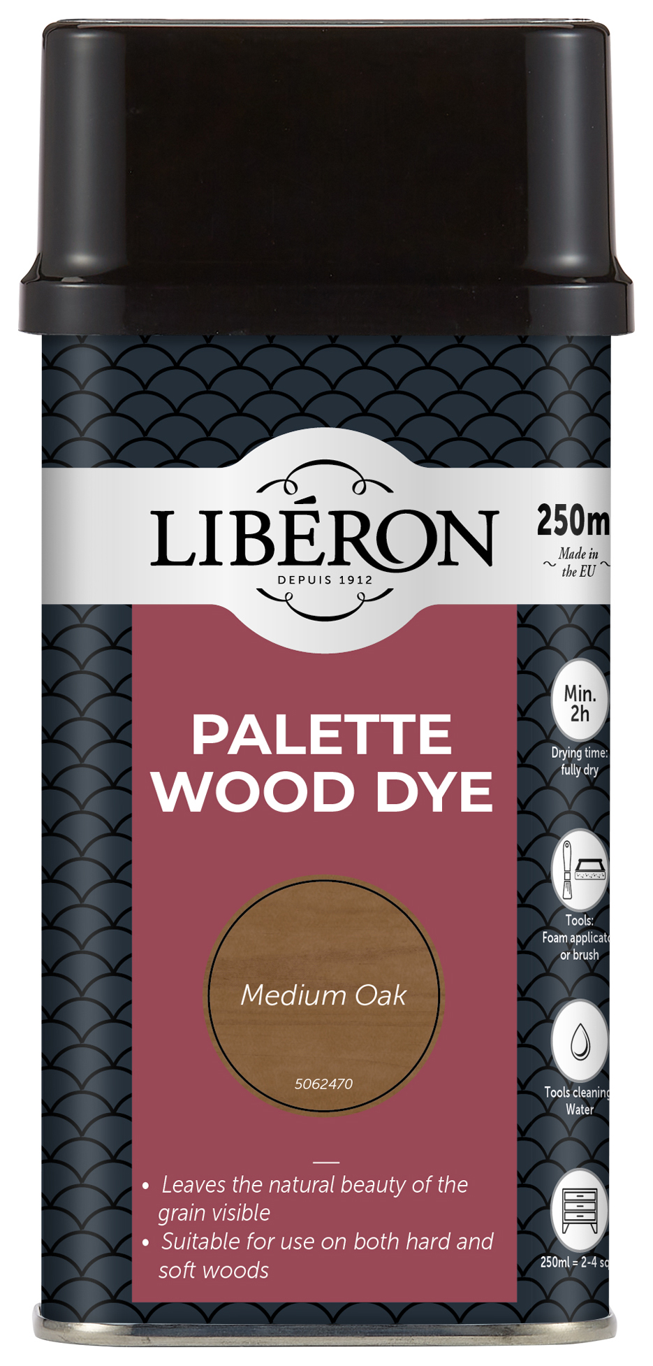 Image of Liberon Palette Wood Dye - Medium Oak - 250ml