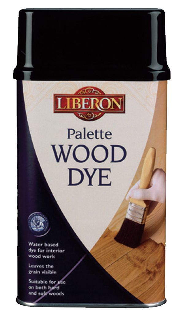 Image of Liberon Palette Wood Dye - Ebony - 250ml