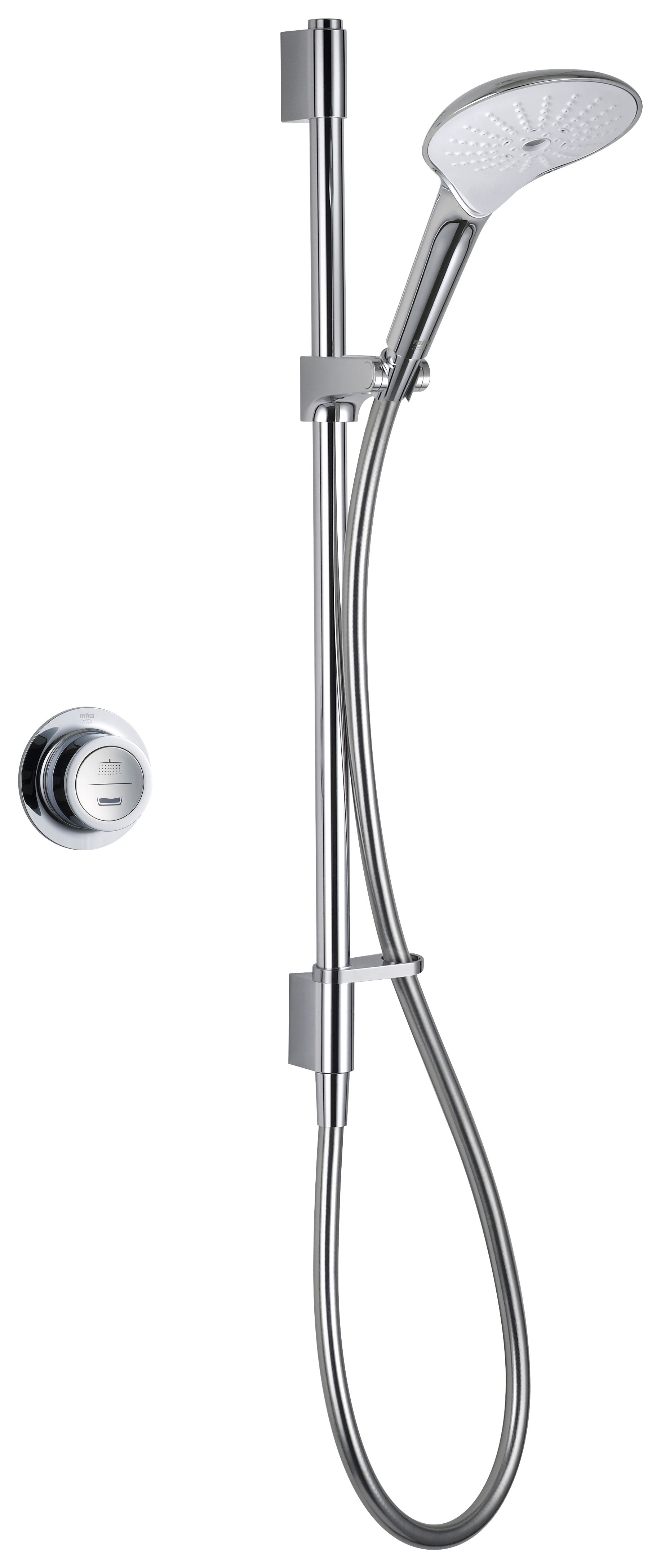 Mira Mode Dual Pumped for Gravity Digital Mixer Shower & Bath Filler