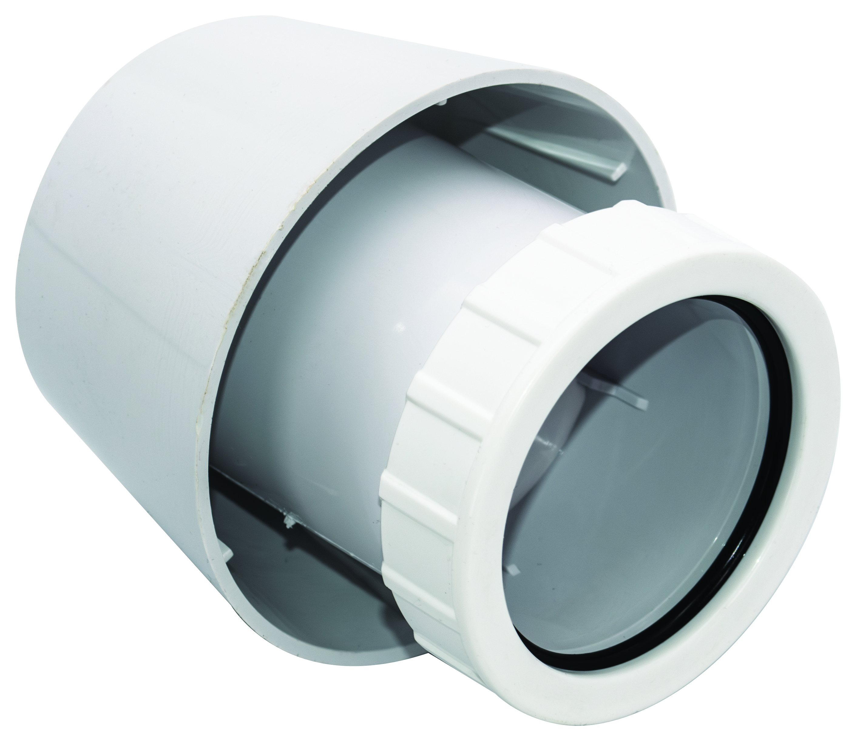 White PVC Flexible WC Pan Connector Flexi Toilet Waste 250mm-500mm