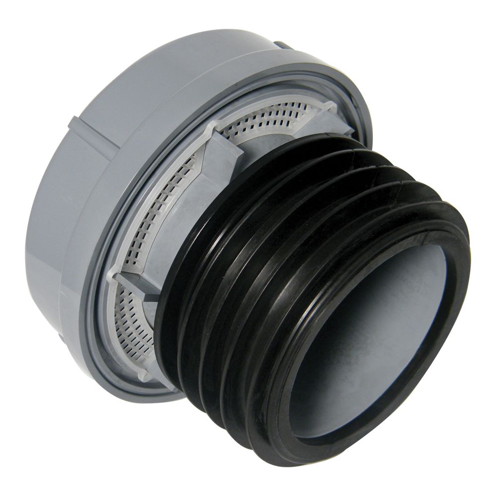 Image of FloPlast 110mm Push-Fit Air Admittance Valve - Grey