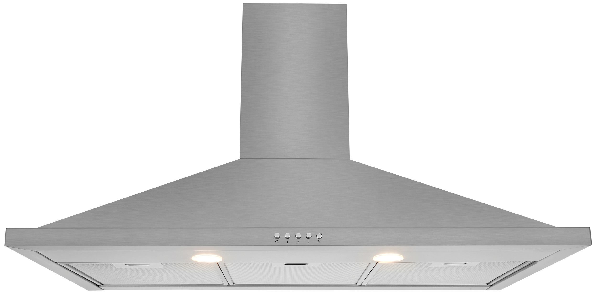 Leisure H92X 90cm Chimney Cooker Hood - Stainless Steel