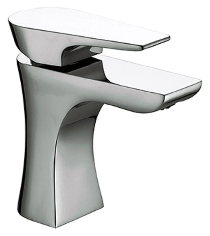 Bristan Hourglass Chrome Basin Mixer Tap with Clicker Waste