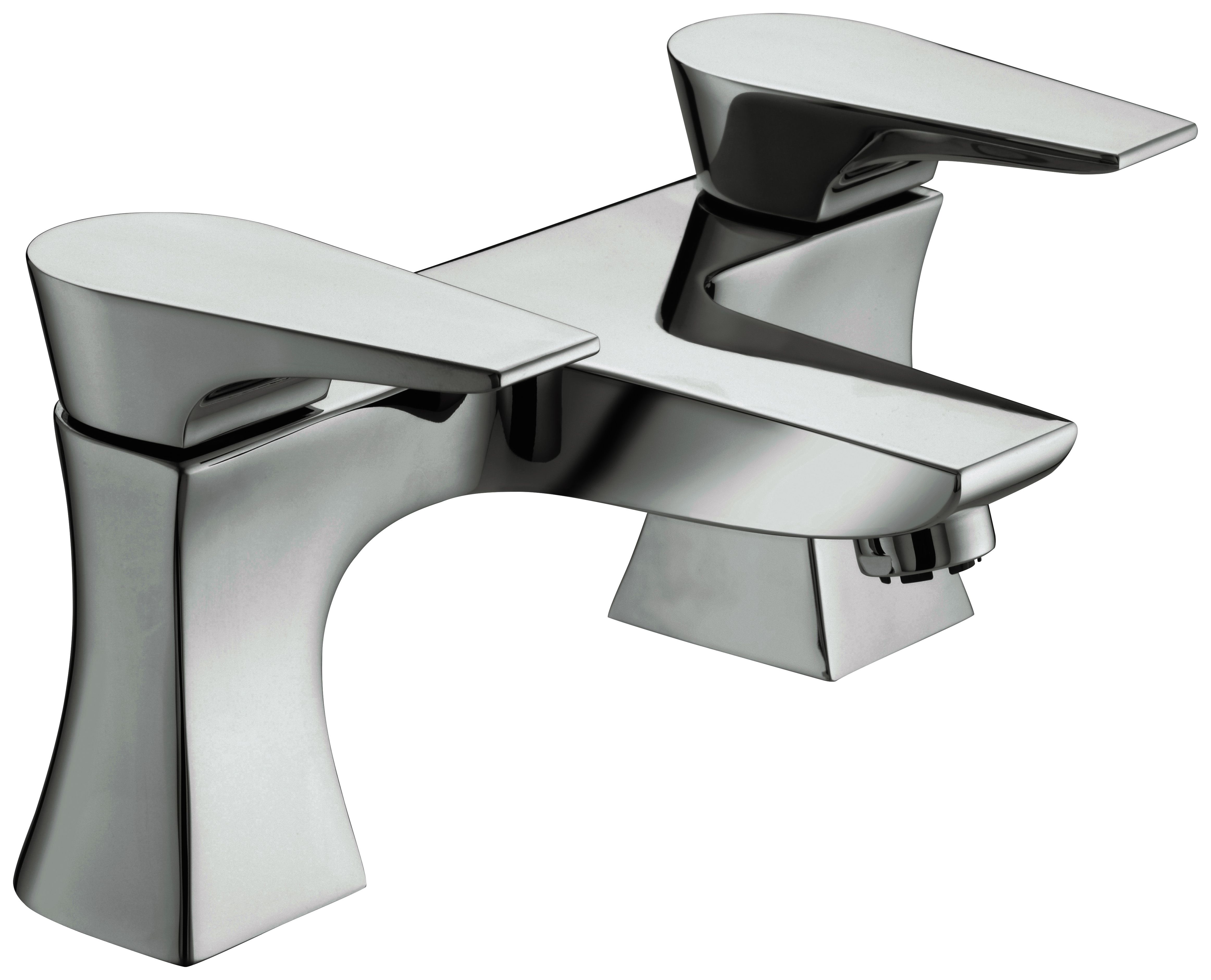 Bristan Hourglass Chrome Bath Filler Tap