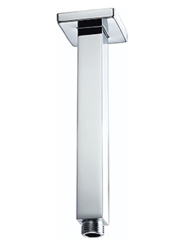 Image of Bristan Square Ceiling Mounted Chrome Shower Arm - 200mm