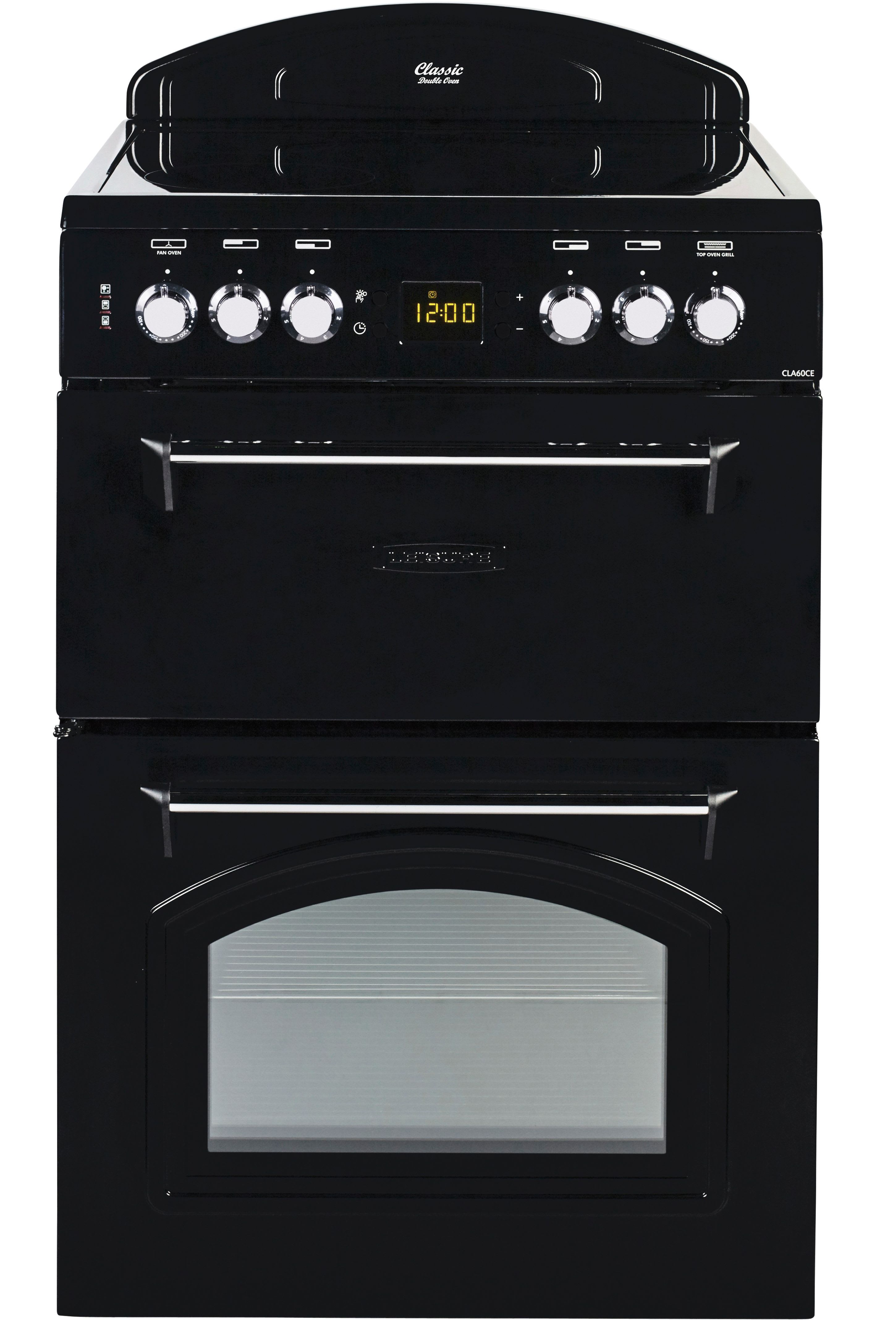 Leisure Classic 60cm Electric Range Cooker Black Wickes.co.uk