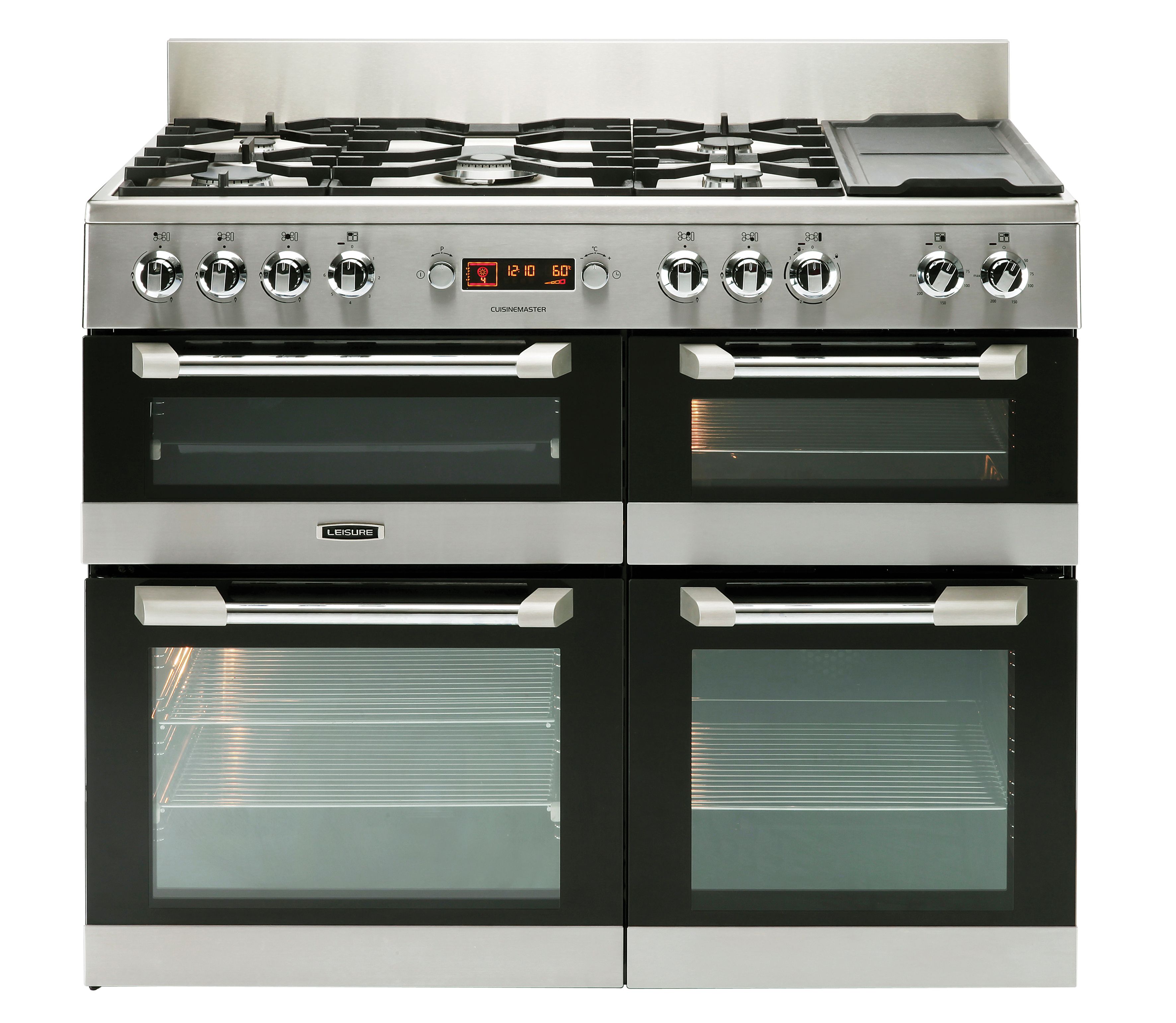 Image of Leisure Cuisinemaster 110cm Dual Fuel Range Cooker - Stainless Steel