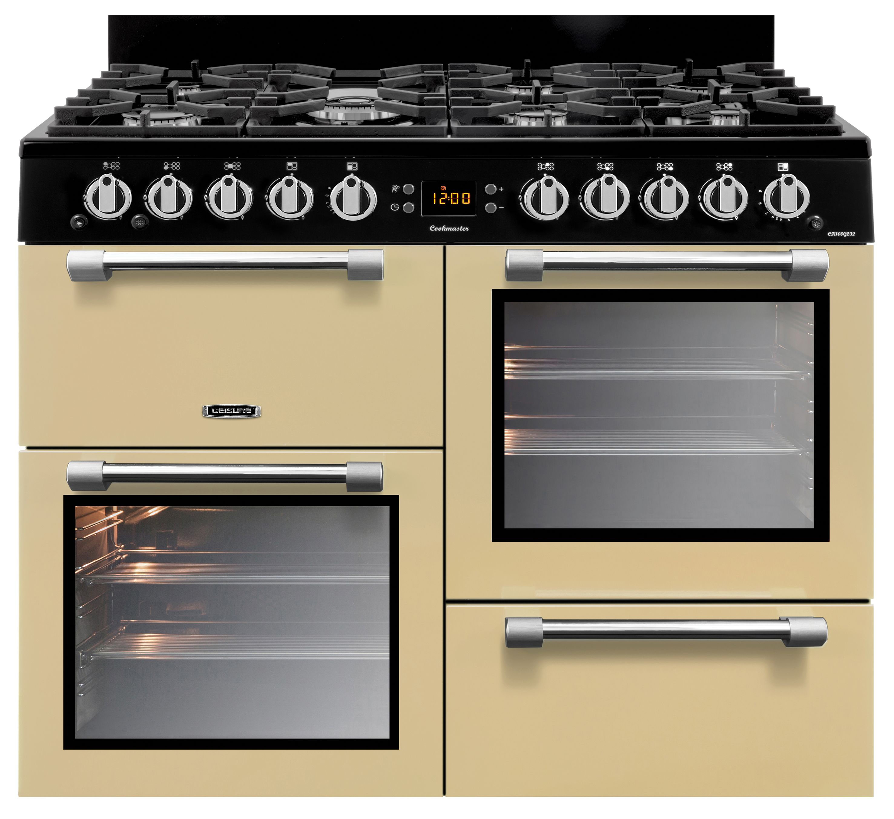 Leisure Cookmaster 100cm Gas Range Cooker - Cream