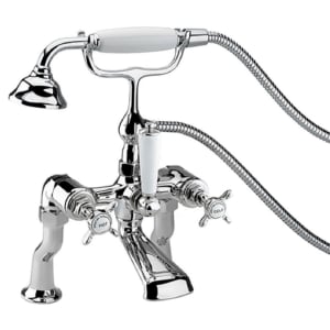 Bristan 1901 Luxury Chrome Crosshead Bath Shower Mixer Tap