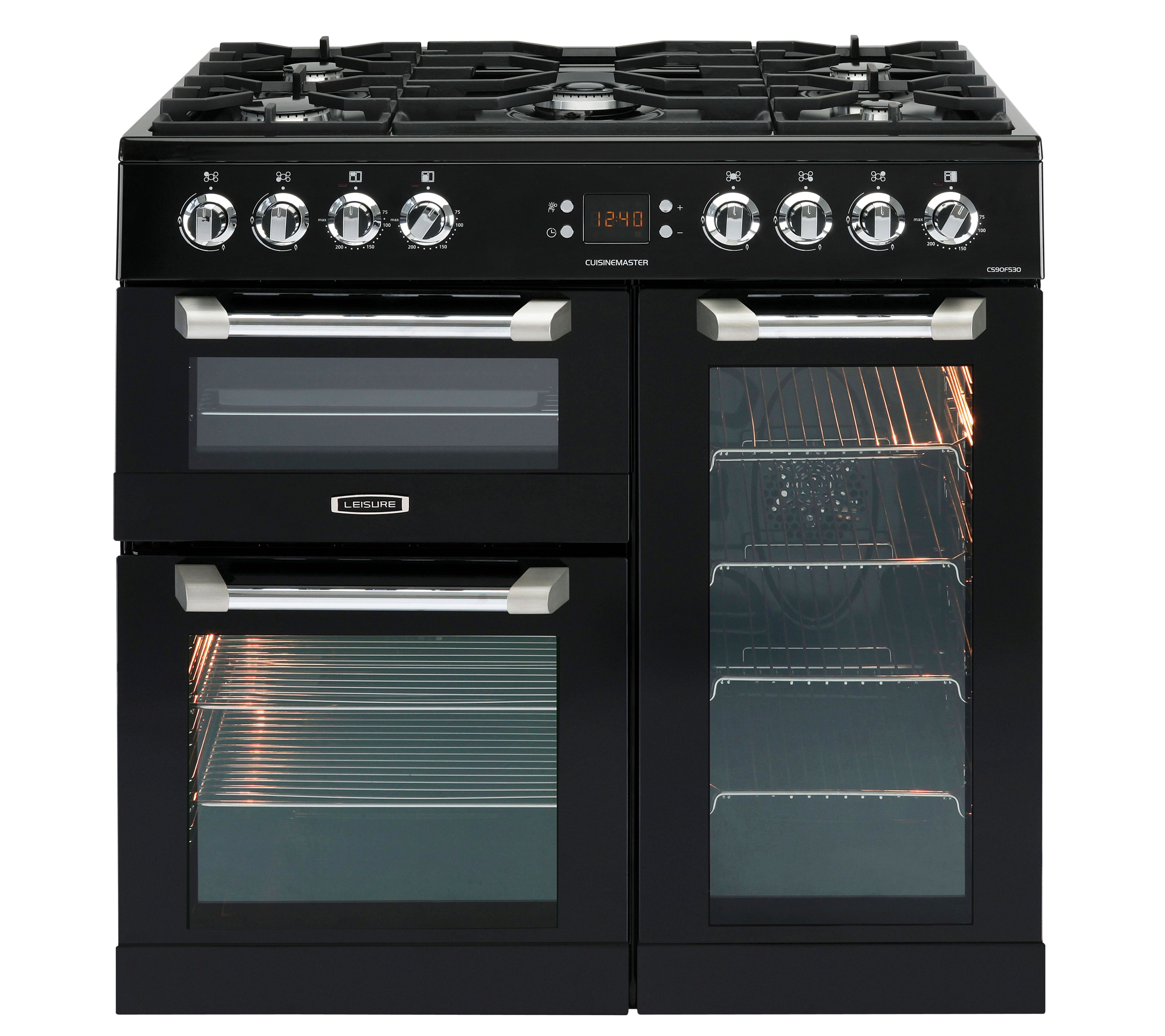 Leisure 90cm store cuisinemaster range cooker