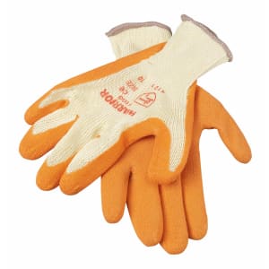 Wickes Builders Orange Grippa Gloves - Pack of 5