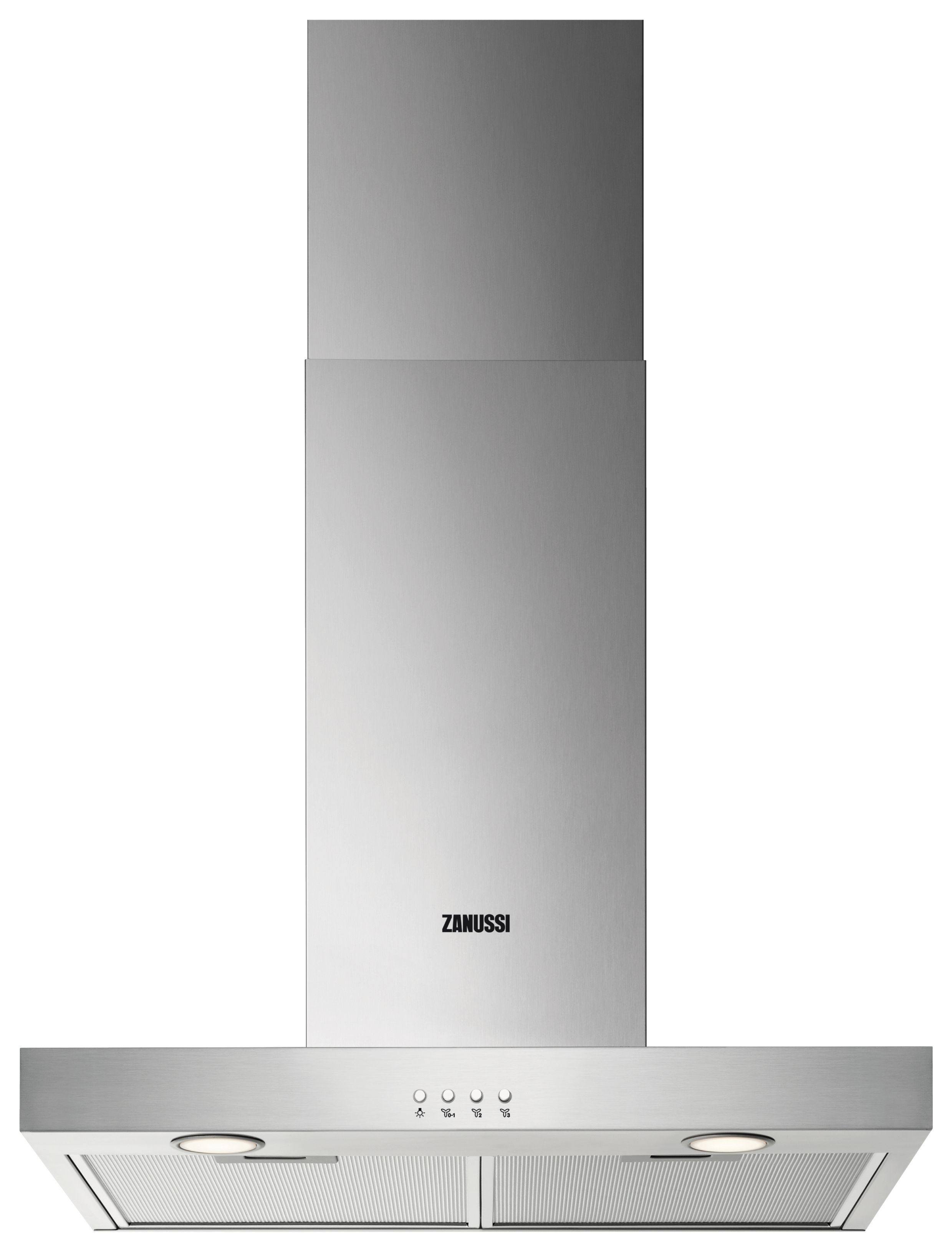 Zanussi ZHB62670XA 60cm Chimney Hood - Stainless Steel