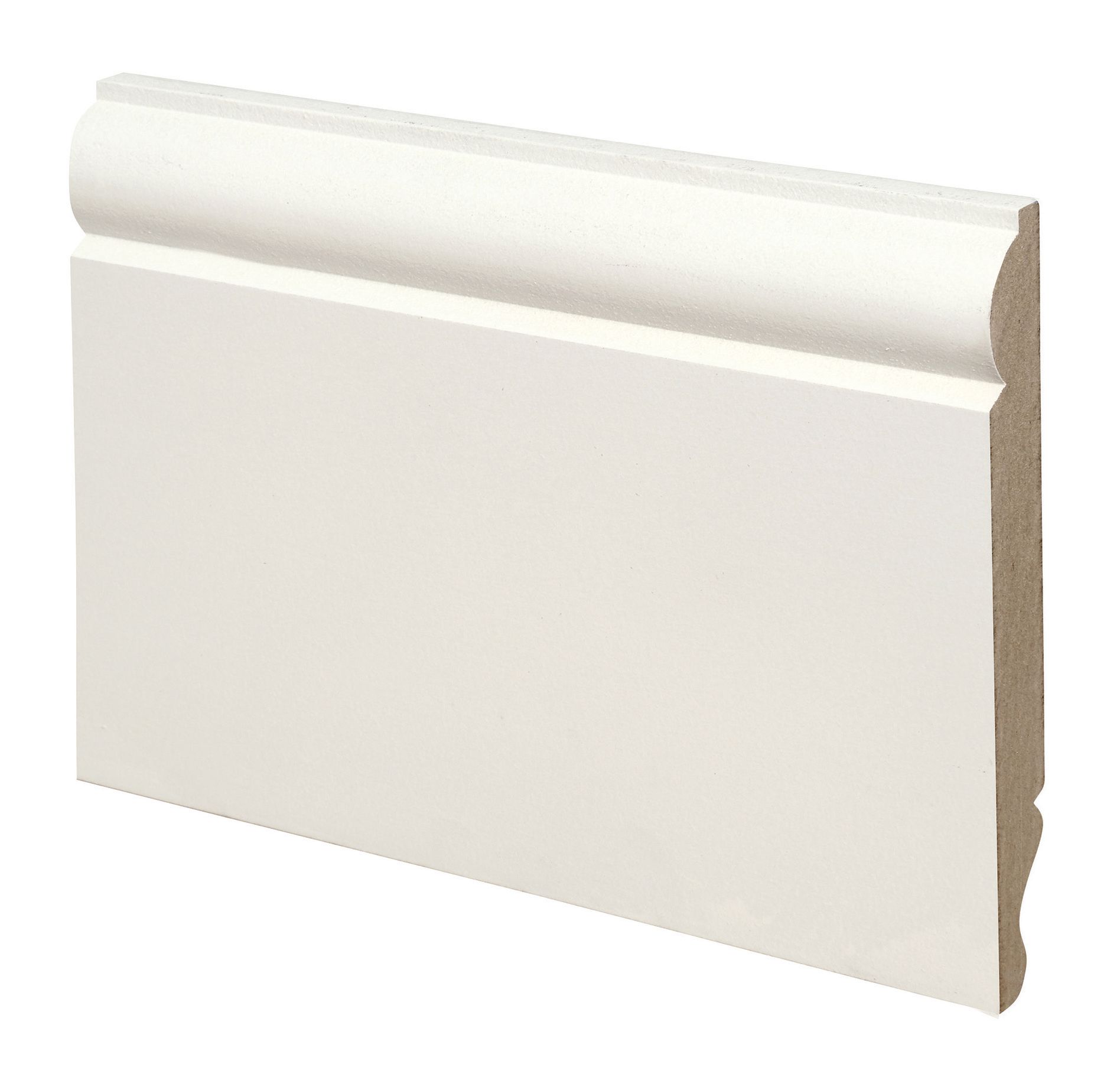 Wickes Dual Purpose Torus / Ogee Primed MDF Skirting - 18 x 144 x 3660mm