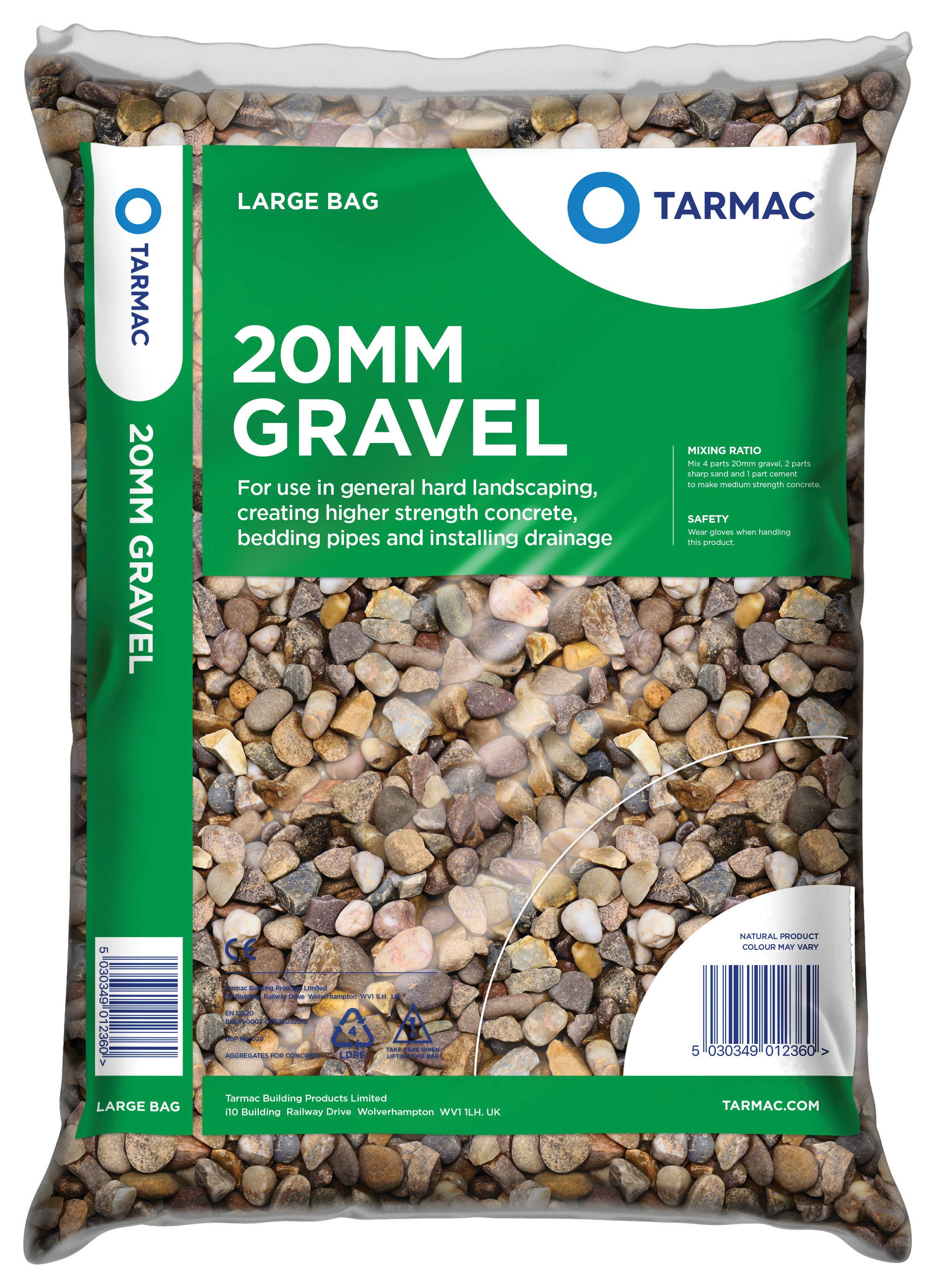 Tarmac 20mm Gravel - Major Bag