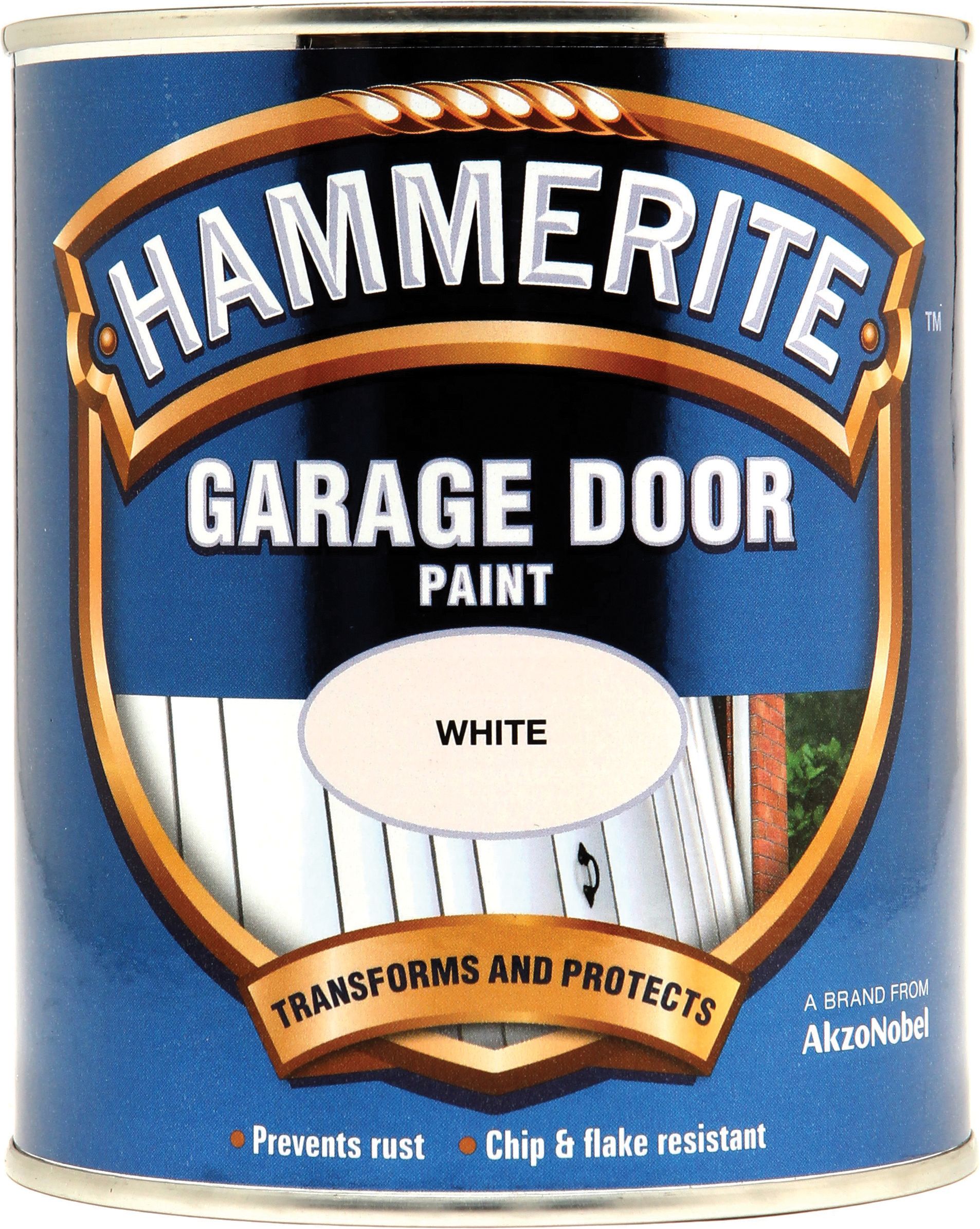 Hammerite Garage Door Paint - White - 750ml