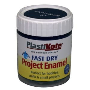 Plastikote Fast Dry Brush On Enamel - Night Blue 59ml