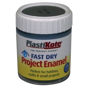 Plastikote Fast Dry Brush On Enamel - Aluminium 59ml