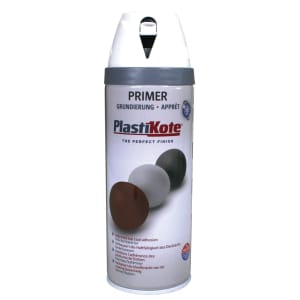 Plastikote Primer Aerosol Spray - White 400ml