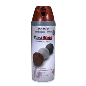 Plastikote Primer Aerosol Spray - Red Oxide 400ml