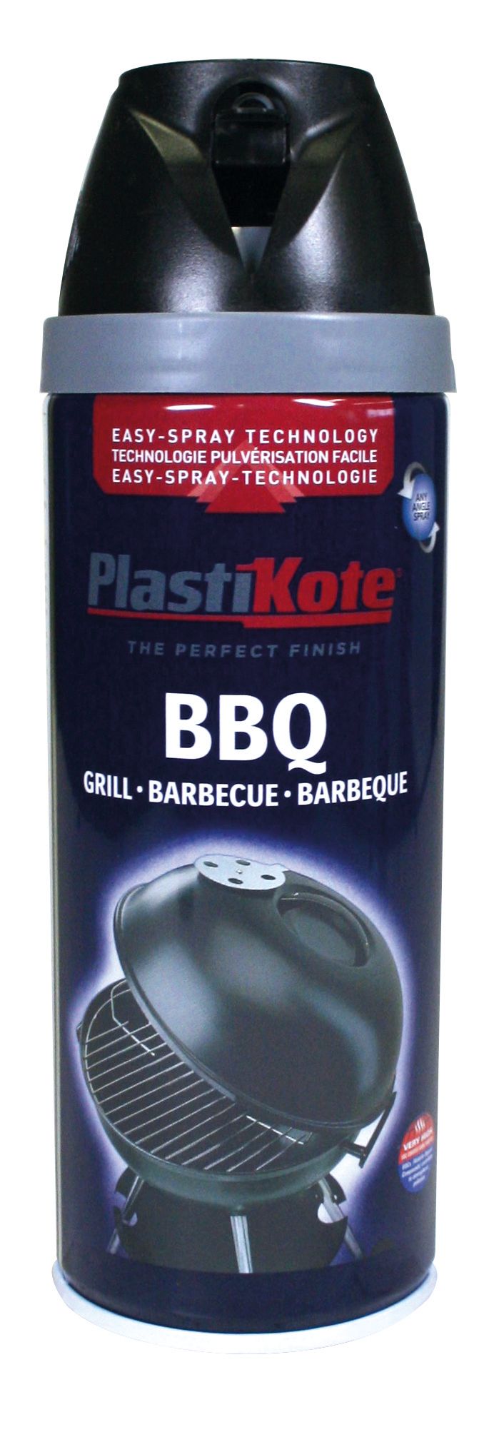 Plastikote BBQ Twist & Spray Paint - Black - 400ml