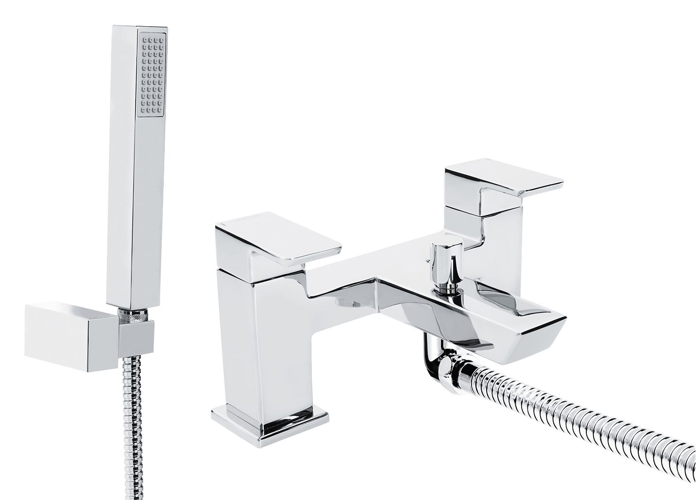 Image of Bristan Cobalt Bath Shower Mixer Tap - Chrome