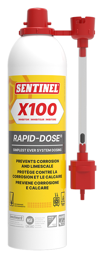 Sentinel X100 Rapidose Inhibitor with Adaptor 300ml