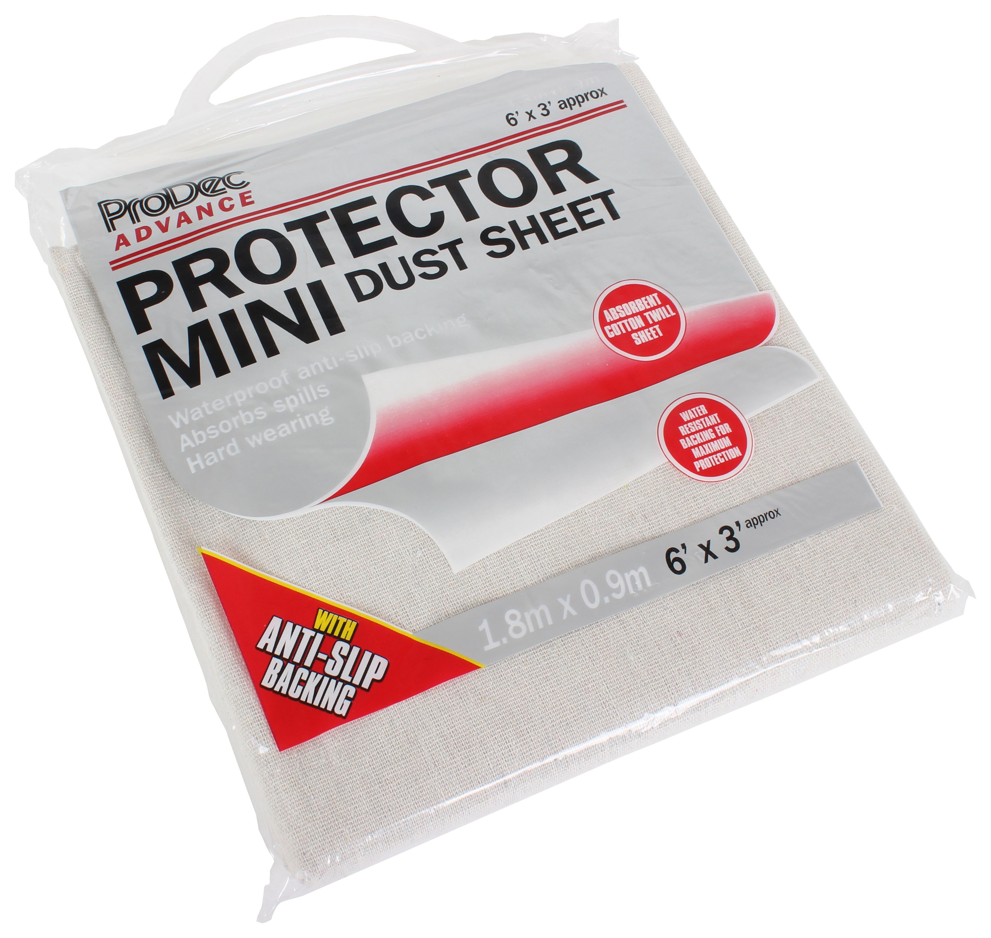 Image of ProDec Advance Protector Dust Sheet - 6 x 3ft