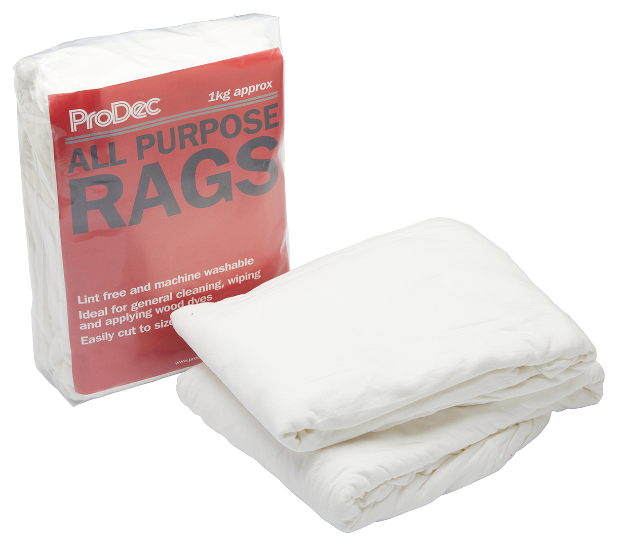 ProDec All Purpose Lint Free Rags - 1kg