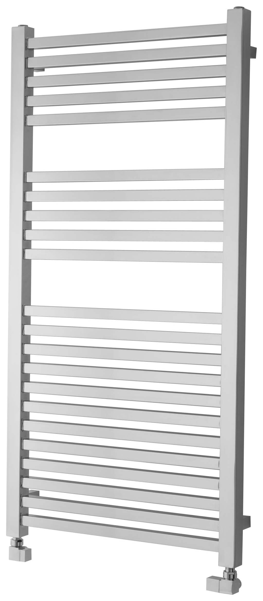 Image of Wickes Square Chrome Towel Radiator - 1200 x 600mm