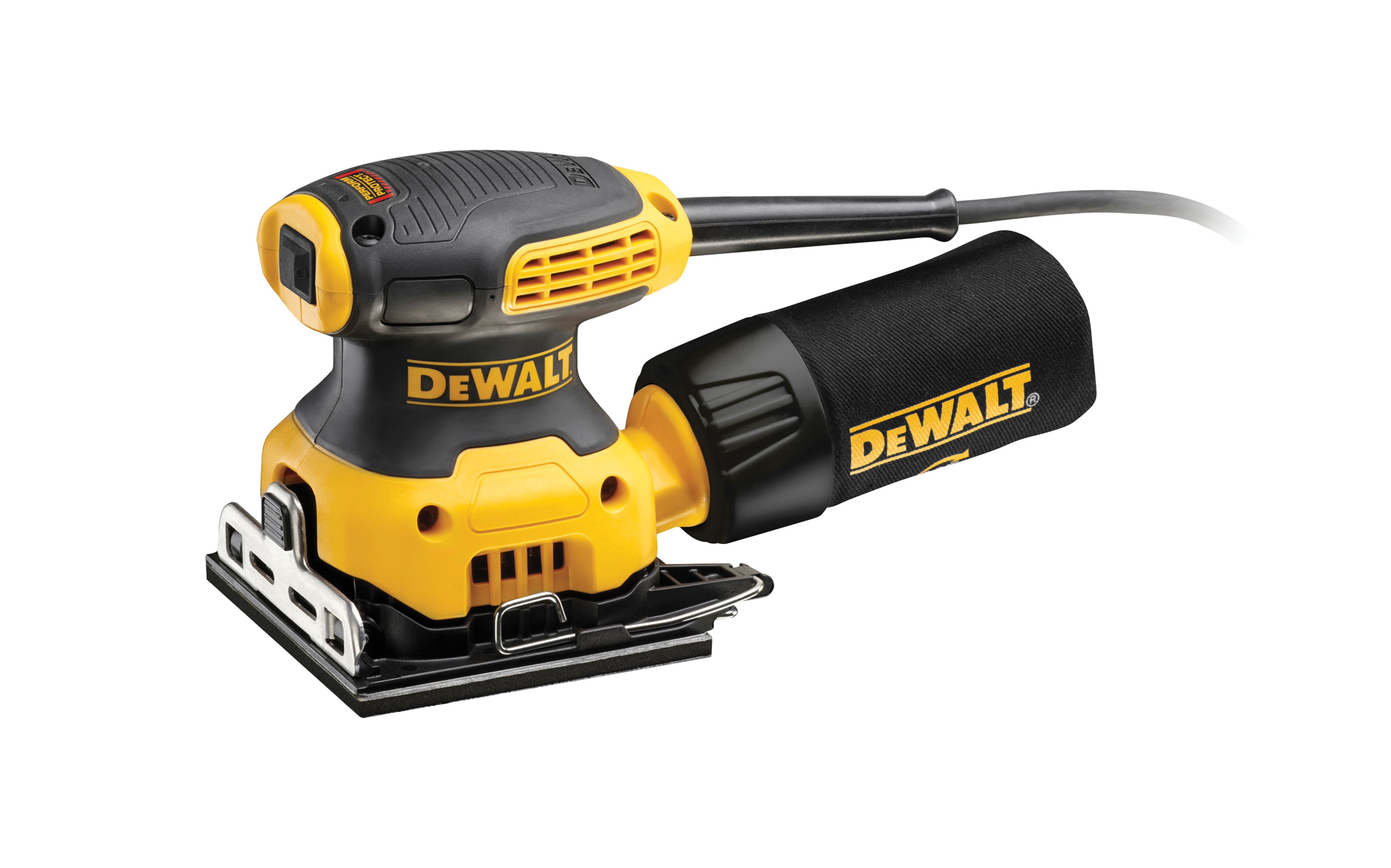 Image of DEWALT DWE6411-GB 1/4 Corded Palm Sheet Sander 240V - 230W